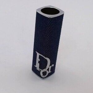 Dior Lipstick Standalone Case,‎ Indigo Denim Style, Limited Edition, BRAND NEW